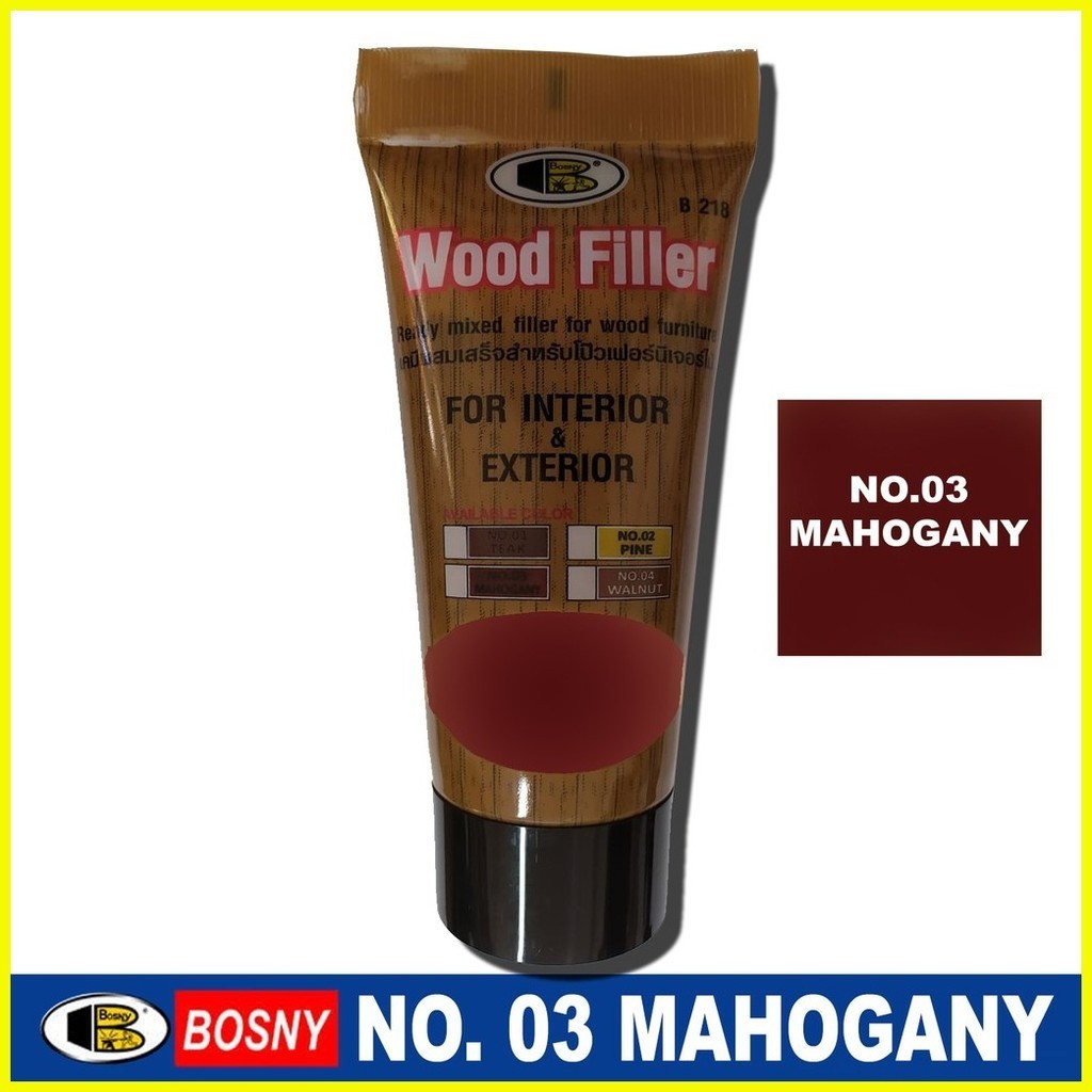 BOSNY Wood Putty Filler Paste Carpenter's Wood Filler Wood Filling ...