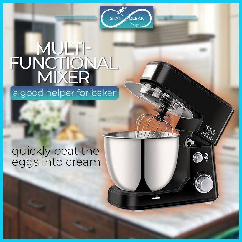 600W Multifunctional Stand Mixer Household Electric Food Cake Mixer 5L ...