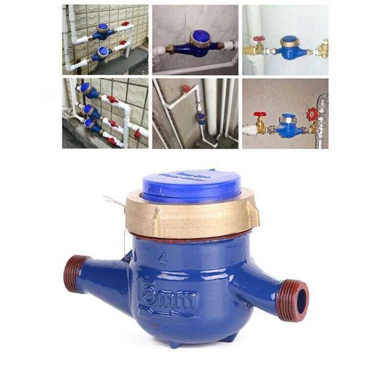 Tt Heavy Duty Brass W Measure Tap Cold Meter Home Garden Wet Table ...
