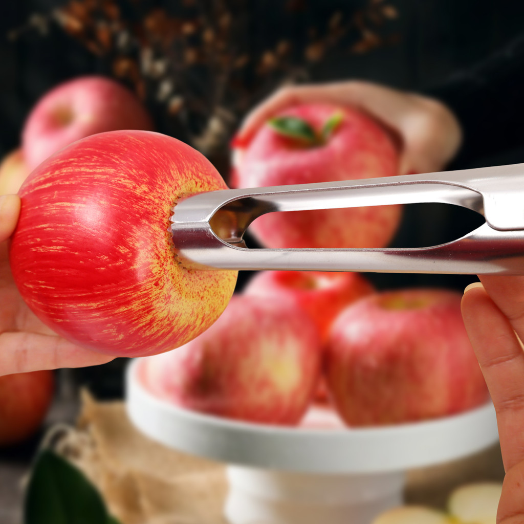 Multi-Functional Apple Pear Corer - Stainless Steel Kitchen Tool ...