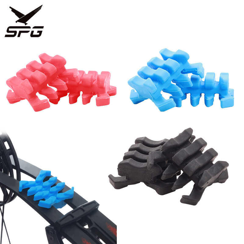 Compound Bow Limb Stabilizer Absorption Split Limb Damping Rubber Archery Vibration Damper Bow
