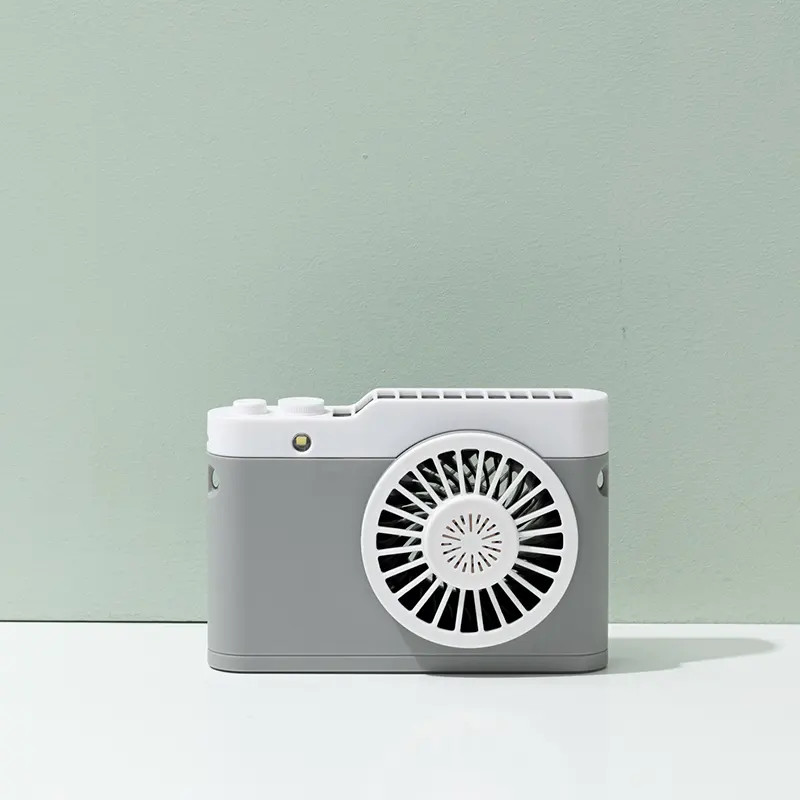 Cute Camera Fans Portable Air Cooling Fan 3 Speed Mini Battery Usb ...