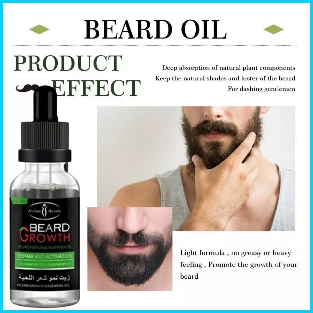 ♣ Pampatubo Ng Balbas Authentic Beard Growth Beard Grower Hair Growth