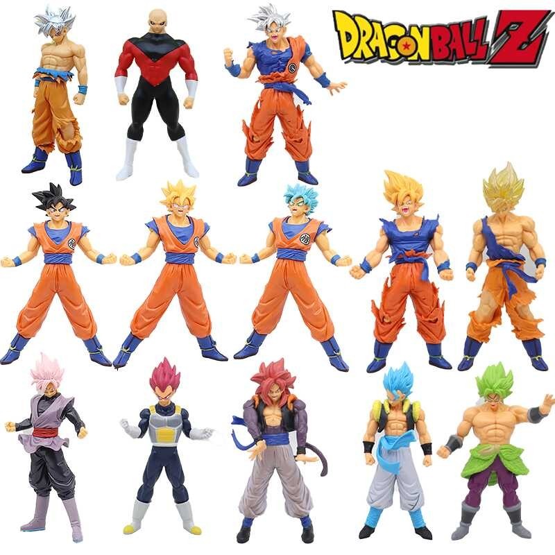 Dragon Ball Z Super Saiyan Anime Figure Model Gillen Rose Goku Broly ...