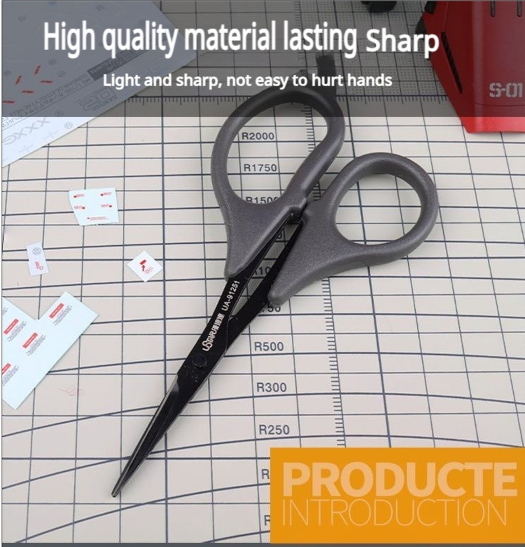 Ustar 91251 Handmade DIY Craft Scissors Model Detail Sharp Scissors for ...