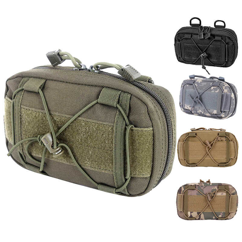 Horizontal Admin Molle Pouch Compact 1000D Utility Edc Tool Gear Gadget ...