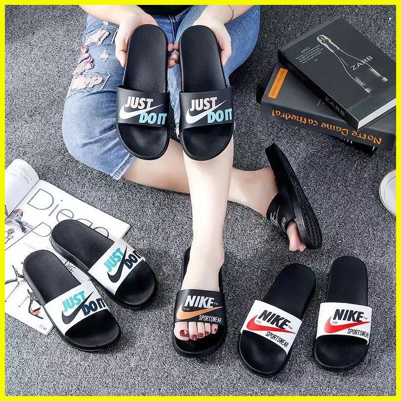 NIKE JUST DO IT INSPIRED SLIPPER FOR MEN AND WOMEN Shopee Philippines