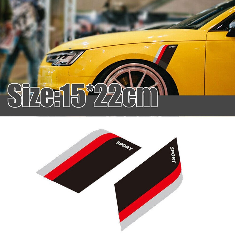 [SMT] Car SPORT Side Door Fender Racing Sticker Graphic Decal Car ...