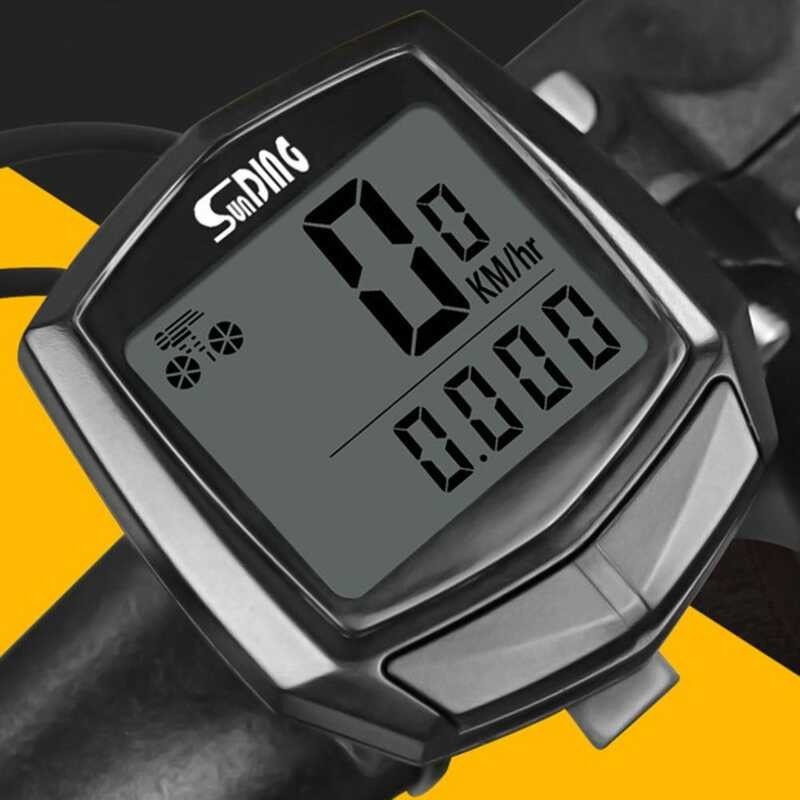 Waterproof Wired Digital Bike Ride Speedometer Odometer Bicycle Cycling ...