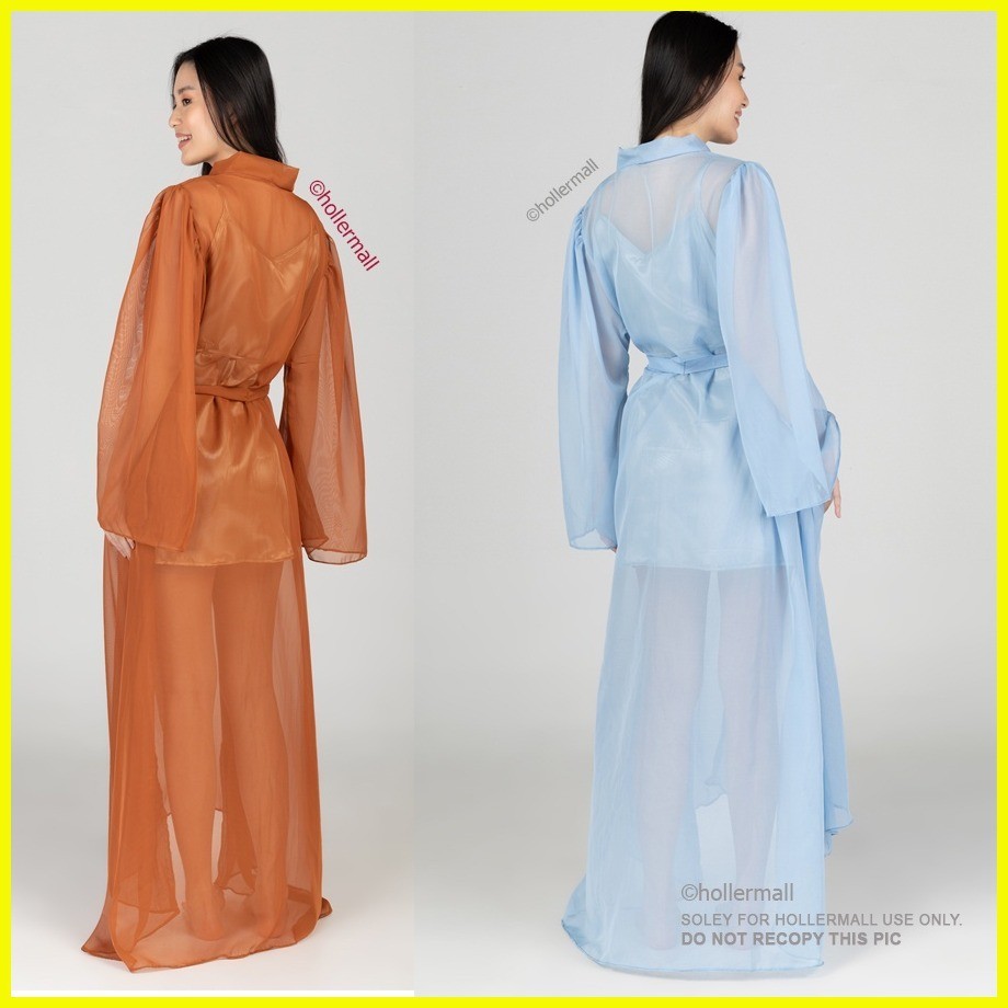 Chiffon Bridal Robe Long Wedding Robe | Shopee Philippines