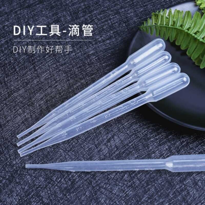 Nakakamangha plastik graduated dropper straw 3ml kagandahan salon ...