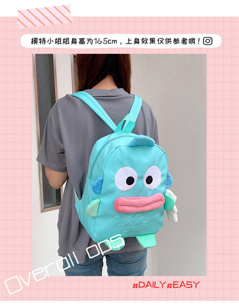 Funny Clownfish Leisure and Cute Cartoon Backpack Large Outdoor ...