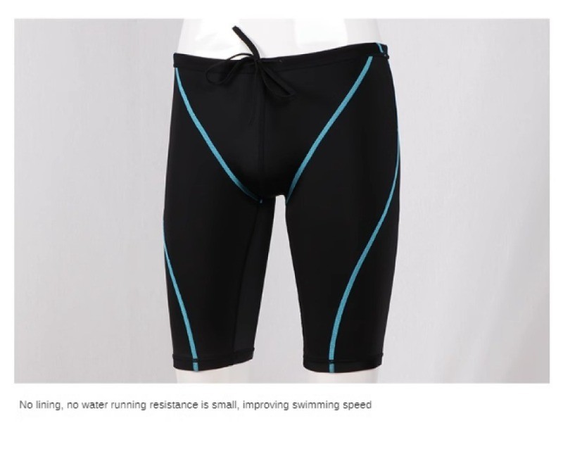 YINGFA Men'S Swimsuit Jammer FINA Competitive Swimming Trunks Fastskin ...
