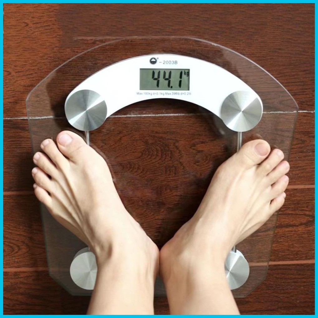 ♒ Lucky.nn Digital LCD electronic scale Glass scale Tempered glass ...