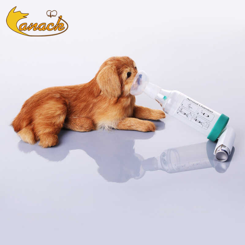 Nebulizer Veterinary Chamber Spacer Inhaler Para Sa Aso At Pusa 3 Soft ...