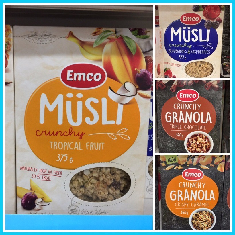 Emco Crunchy Granola/Musli Cruchy Cereal 375g Shopee Philippines