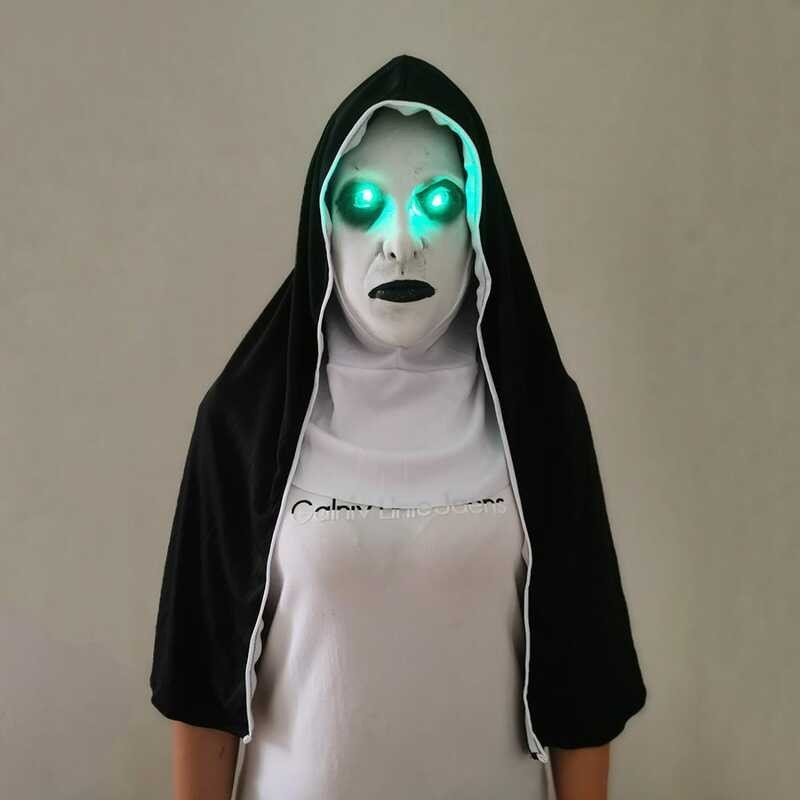 Mask Ang Pandaigdigang Ng Nun Natatakot Boses Na Liwanag Cosplay Valak ...