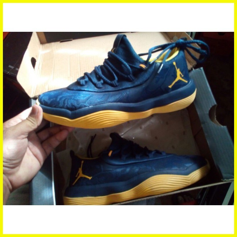 Jordan Superfly 2017 low Deep blue shoes for men Guaranteed quality Shopee Philippines