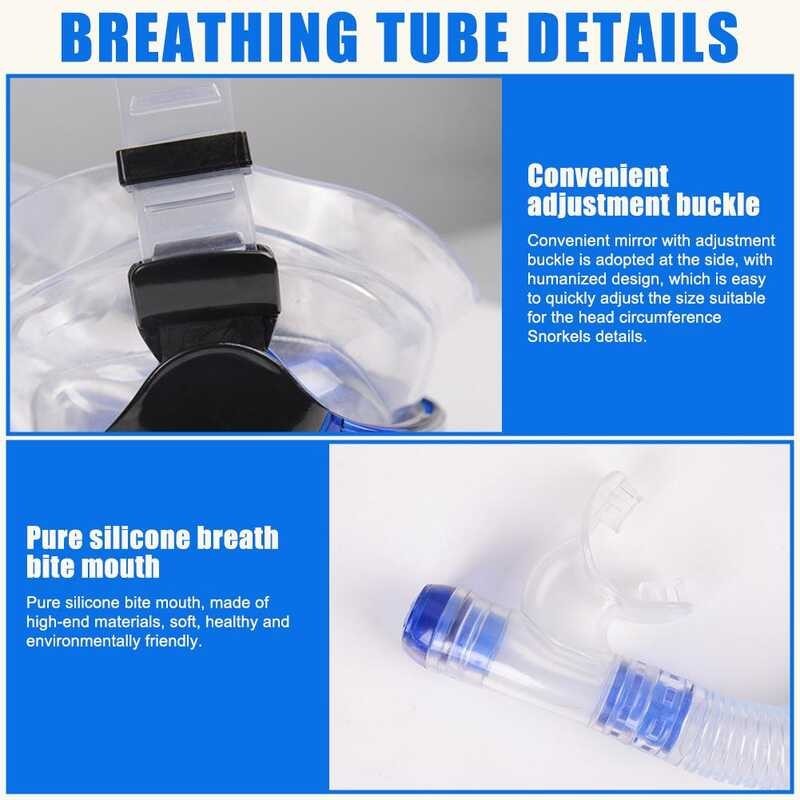 8 Maglagay Salamin Mata Madali Na Tube Hininga Set Ng Mga Kagamitan Sa