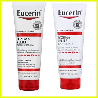 ☢ ۞ ☾ Eucerin, Eczema Relief Body Cream, Fragrance Free, 8.0 Oz 14 Oz 