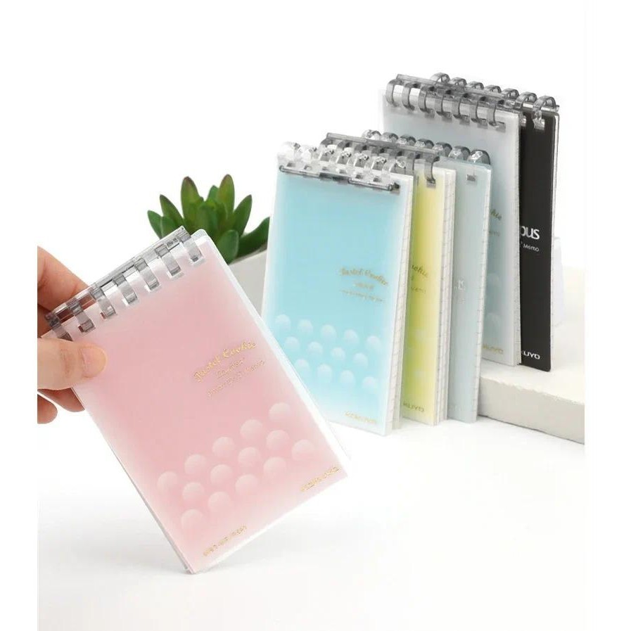 Xizhi kokuyo Memo Mini Flipper Light Color Cookie Soft Light Campus ...