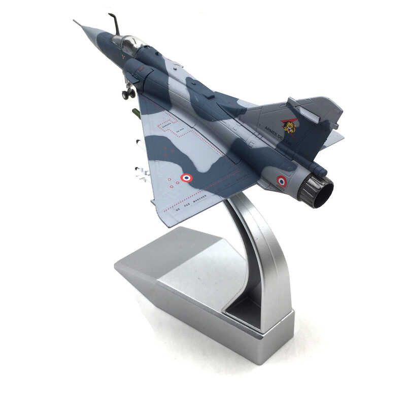 Modelo Ba 1/100 Mirage 2000 Fighter Military Aircraft Simulation Alloy ...