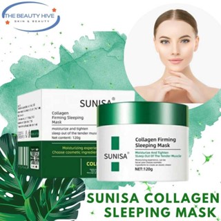 SUNISA Collagen Firming Sleeping Mask - Moisturizer And Tighten Sleep ...