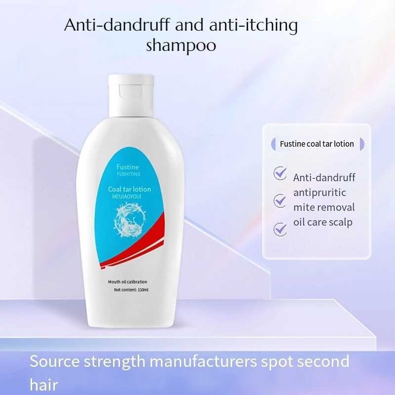 Coal Tar Lotion Antibacterial Liquid Dandruff And Itching Deep Clean ...