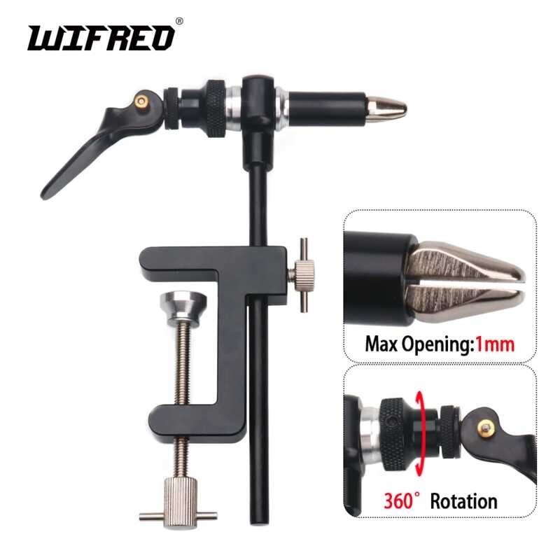 Rotation Wifreo 360° Fly Tying Vise Fishing Flies Tying Tool Jigging ...