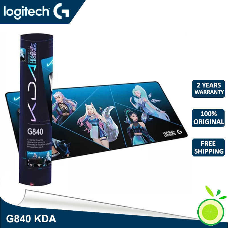 KDA Logitech G840 Original Limited Edition XL Gaming Mouse Pad For PC ...