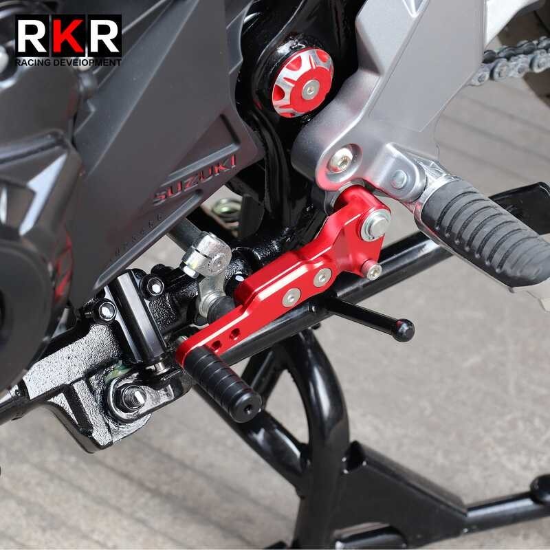 Gear Motorcycle Adjustable Shift Lever CNC Aluminum Extended Shifter ...