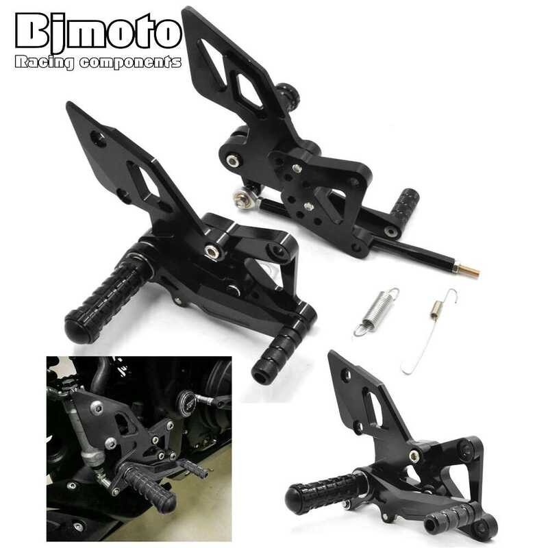 7 Mt-03 Mt-25 Mt25 Mt03 Rearsets Rear Set Footrest For Yamaha YZF R3 ...