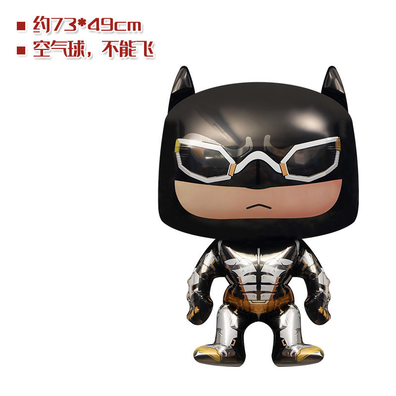 Super Hero Foil Balloon Spider-Man Captain Iron Man Deadpool Balloon ...