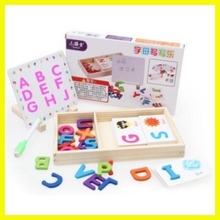 ∆ TFL Alphabet Learning Box With Writing Board Abc Letter Matching ...