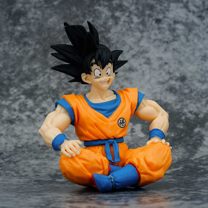 A 12Cm Bandai Dragon Ball Z Anime Sitting Position Son Goku Super ...