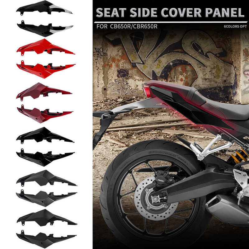 Poignées Réservoir Passager Accoudoir Pour CBR650R CB650R 2019-2024 - Noir