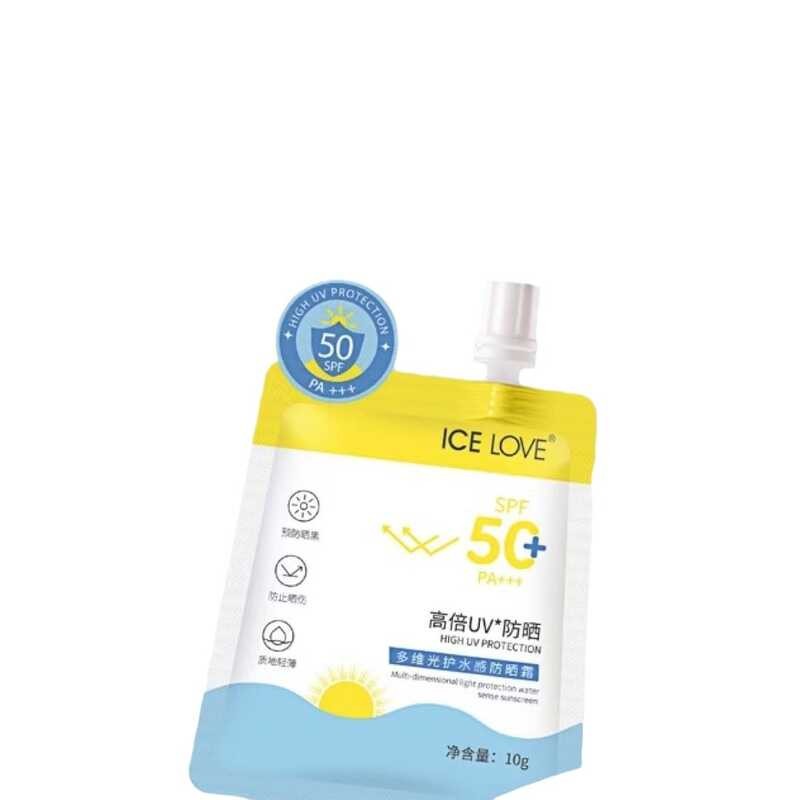 Ice Love Multi dimensional Light Protection Water Sense Cream Isolation ...