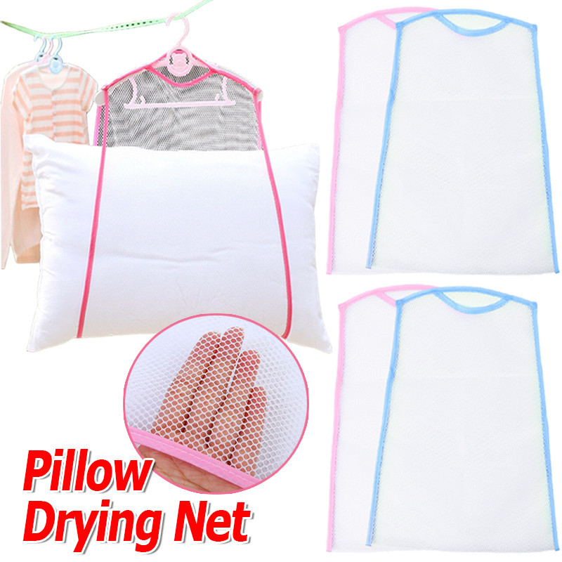 Double-layer Pillow Drying Mesh Bag/Multifunctional Windproof Fixed ...
