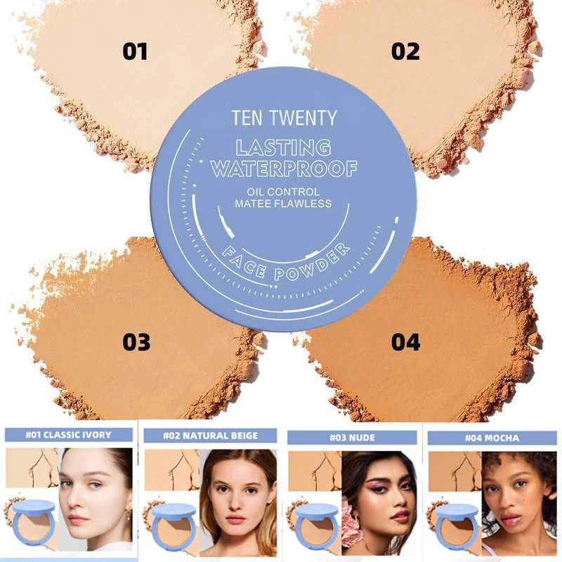 TENTWENTY Oil Control Matte Face Powder Long Lasting Flawless Setting ...