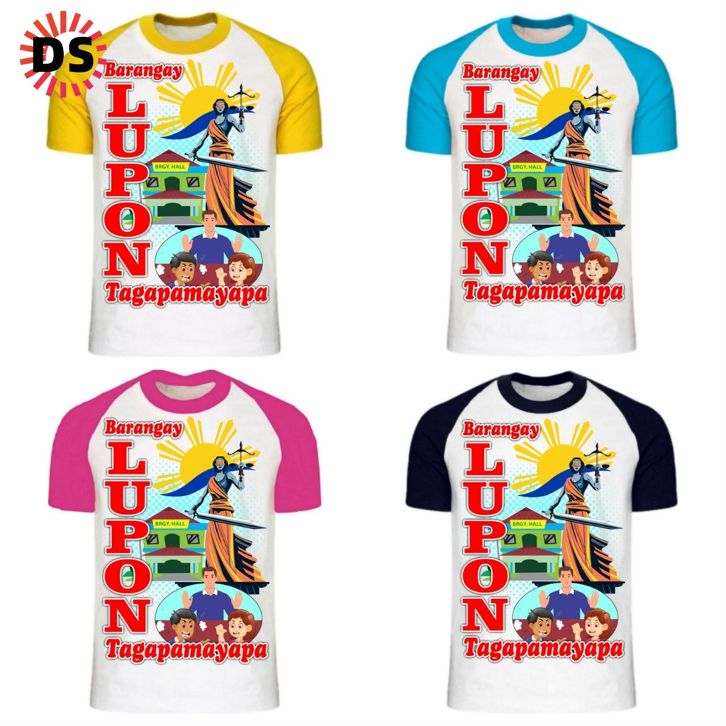 LUPON TAGAPAMAYAPA RAGLAN sublimation t-shirts | Shopee Philippines