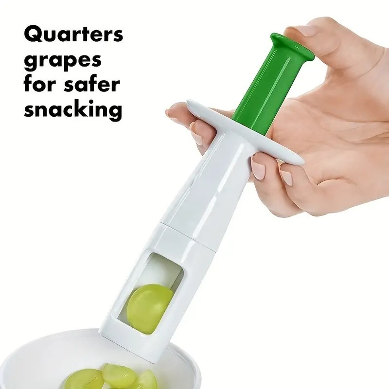 Grape Slicer Small Fruits Cutter Grape Splitter Salad Tools For Kids ...