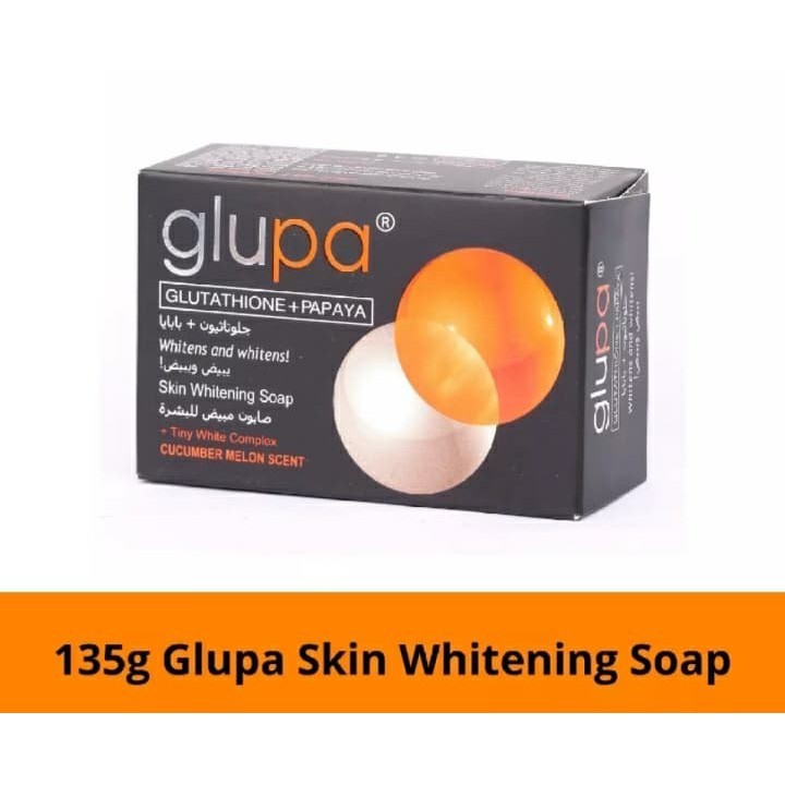 ๑ ♕ GLUPA Glutathione + Papaya Whitening Soap 135g | Shopee Philippines