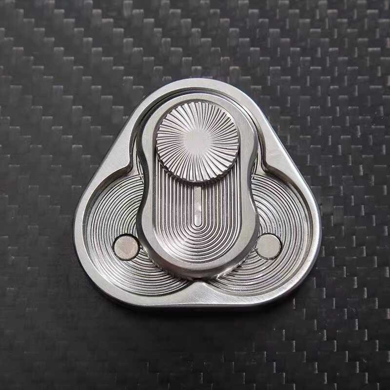 Folanda Fidget Slider Toy, Metal Poker Fidget Slider EDC Adult Fidget Toys, ADHD Autisme Sensory Toys, Anxiété Stress Relief Toys, Office Desk Toys, Gifts for Boyfriend and Father