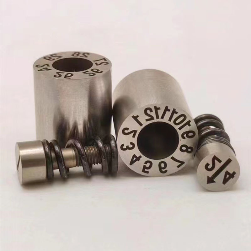2024 Die Replaceable Stamps Code Inserts Date Marked Pins Plastic Mold ...