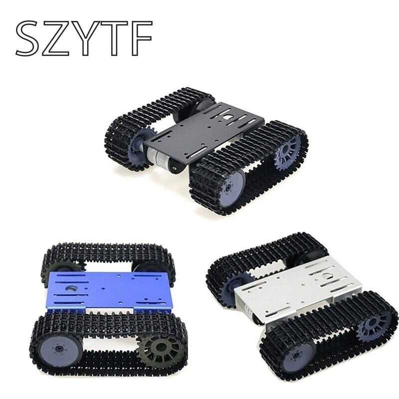 Mini T101 Smart Tank Chassis Tracked Car Platform With 33Gb-520 Motor ...