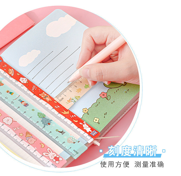 Cartoon Alien Ruler Student ins Girl Heart Scale Ruler Learning Office ...
