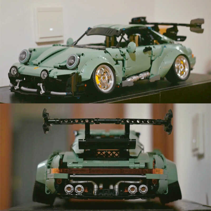 MOC 964 RWB Targa Racing APP Remote Control Super Sport Car Rauh Welt ...