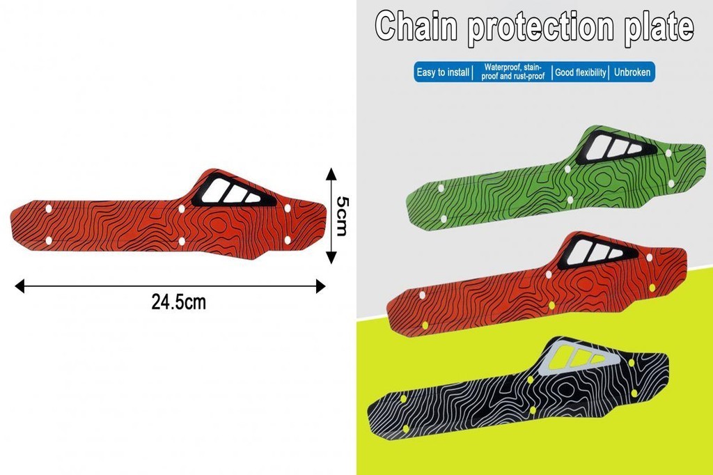 [Rm] Bicycle Chainstay Protector Chainstay Protection Sticker Carbon ...