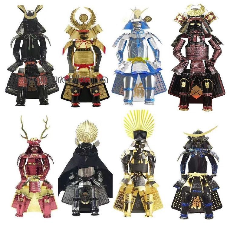 Japan Tenyo Metal Model Warring States Generals Samurai Armor Date ...