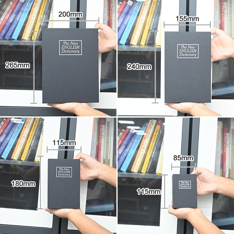 Book Safe Box Key/password Dictionary Cash Box Contains Hidden Book ...